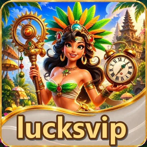 Cuplikan layar beranda aplikasi lucksvip di ponsel Android